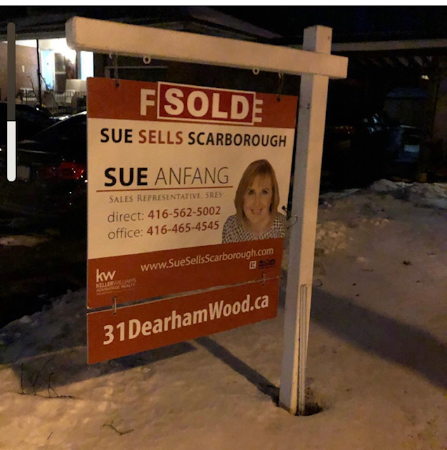 Sue Anfang Real Estate | 93 Holmcrest Trail, Scarborough, ON M1C 1V8, Canada | Phone: (416) 562-5002