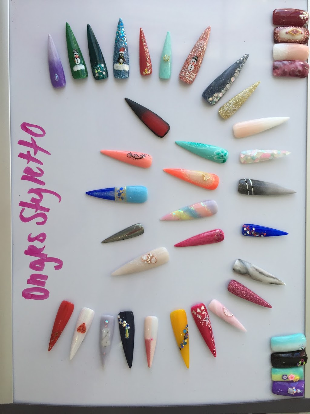 Ongles Styletto (ongles résine et poudre, vernis gel) | 2701 Bd du Curé Labelle, Saint-Jérôme, QC J5L 2S2, Canada | Phone: (450) 530-4771