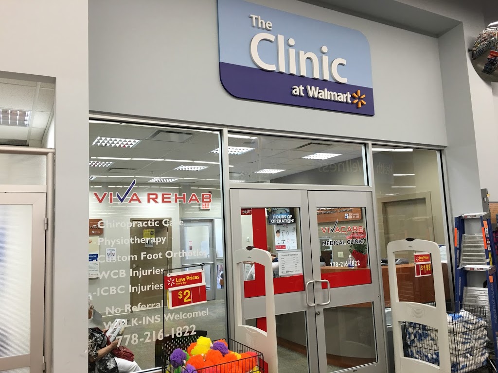 Viva Care Medical Clinic - Port Coquitlam (Inside Walmart) | 2150 Hawkins Street, Port Coquitlam, BC V3B 0G6, Canada | Phone: (778) 216-1822
