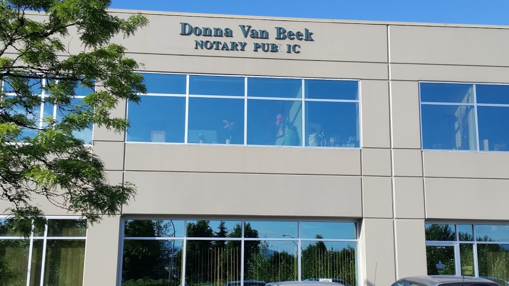 Donna Van Beek Notary Corporation | 20171 92a Ave #201, Langley City, BC V1M 3A5, Canada | Phone: (604) 888-6605