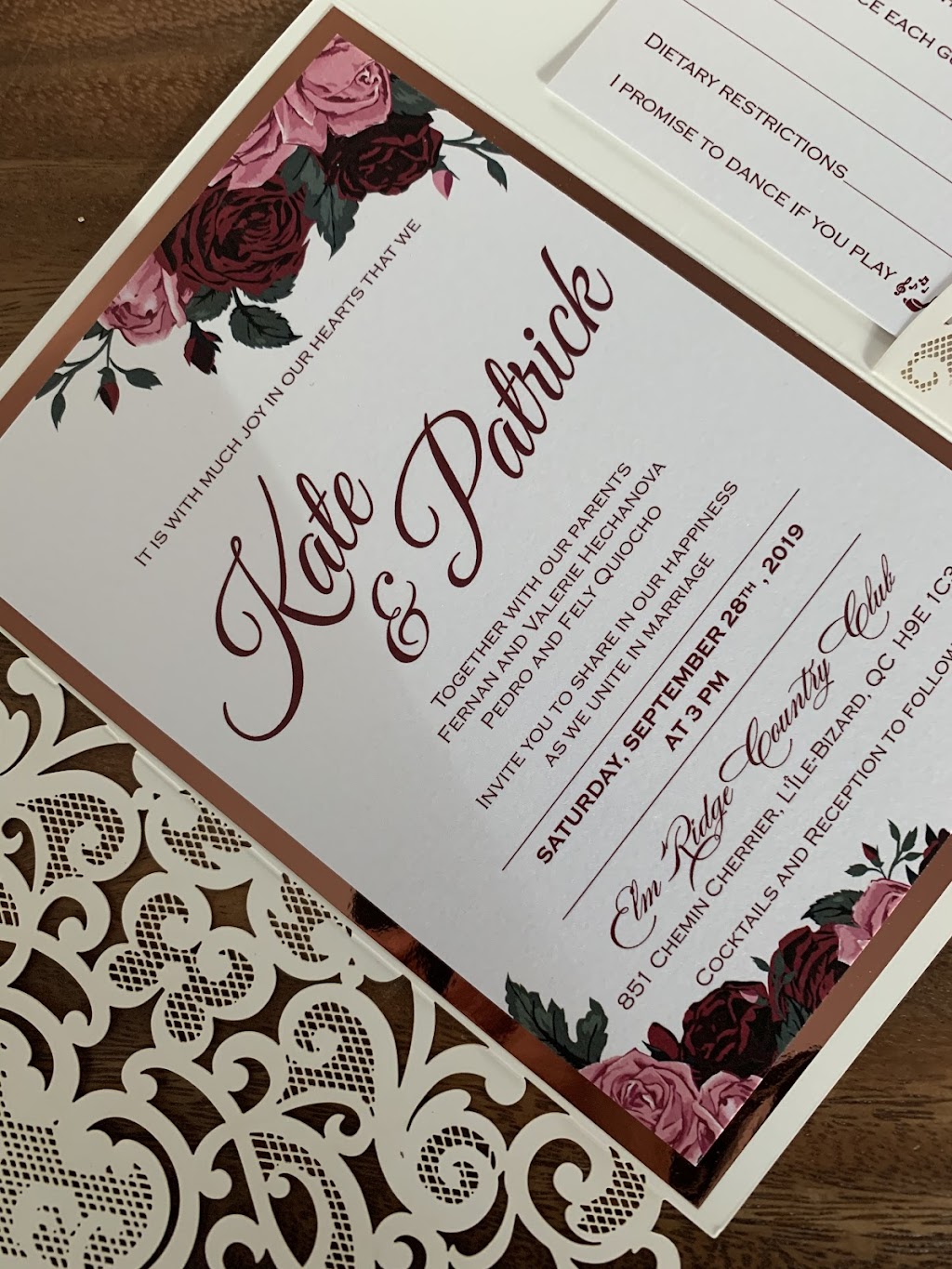 Blueberry Invitations | 5288 Av du Parc, Montréal, QC H2V 4G7, Canada | Phone: (514) 341-7053
