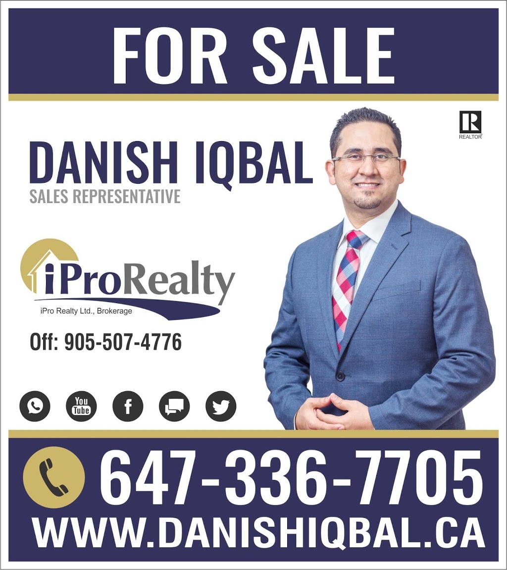 Brampton Real Estate Agent - Realtor Danish Iqbal | 272 Queen St E, Brampton, ON L6V 1B9, Canada | Phone: (647) 336-7705
