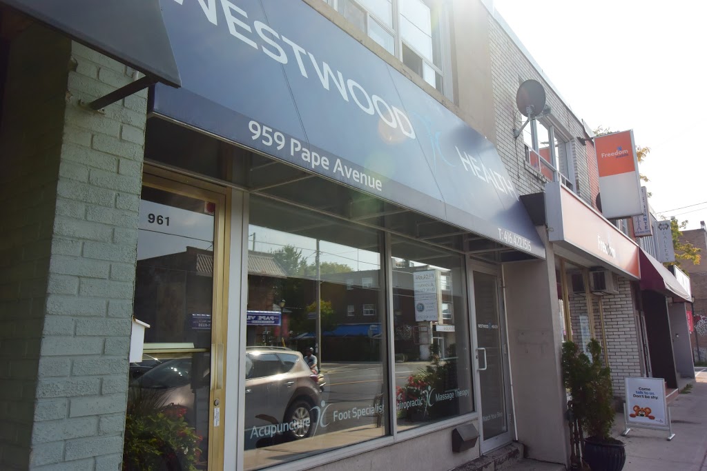 Westwood Health | 959 Pape Ave, East York, ON M4K 3V6, Canada | Phone: (416) 422-1515