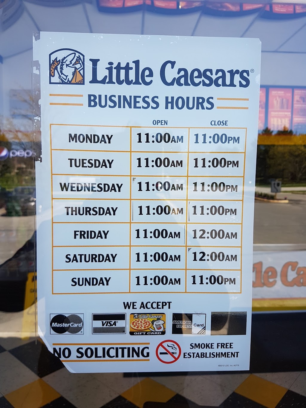 Little Caesars Pizza | 1500 Upper Middle Rd, Burlington, ON L7P 3P5, Canada | Phone: (905) 335-4623