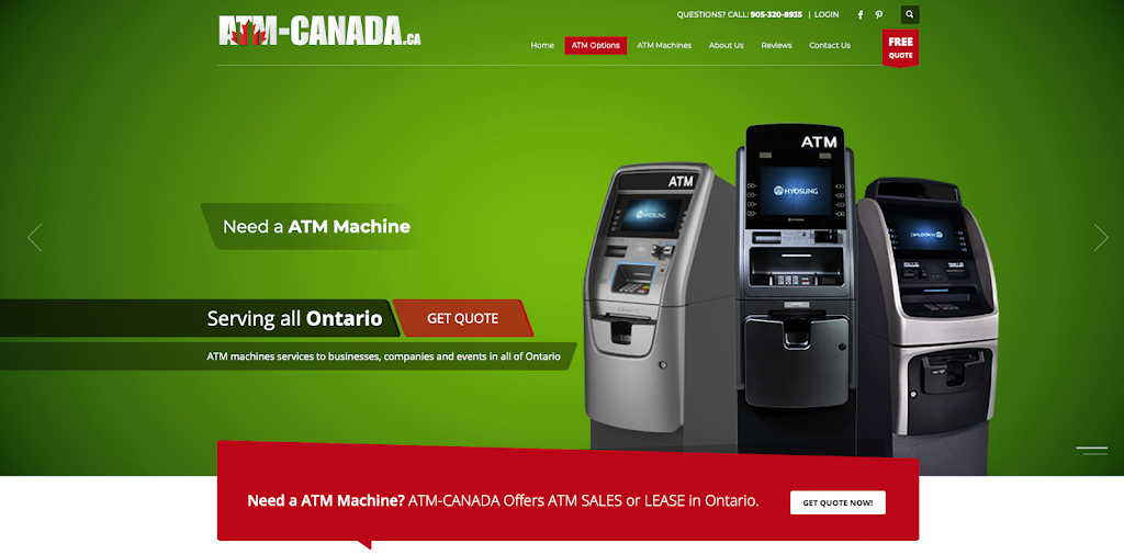 ATM Rental Mississauga | 6198 Netherhart Rd Unit 6, Mississauga, ON L5T 2G7, Canada | Phone: (855) 888-1777