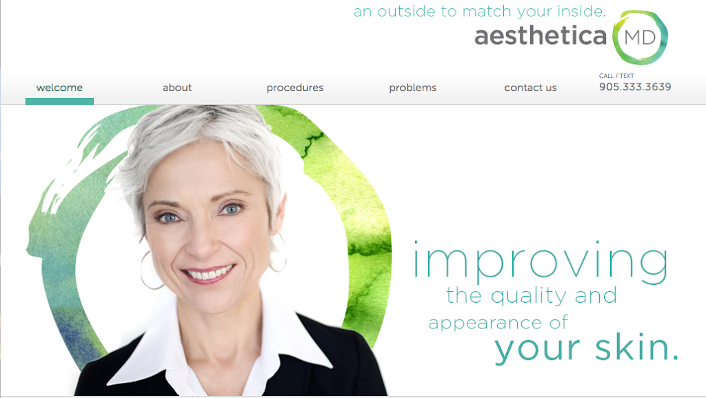 aesthetica MD | 645 Plains Rd E, Burlington, ON L7T 4J5, Canada | Phone: (905) 333-3639