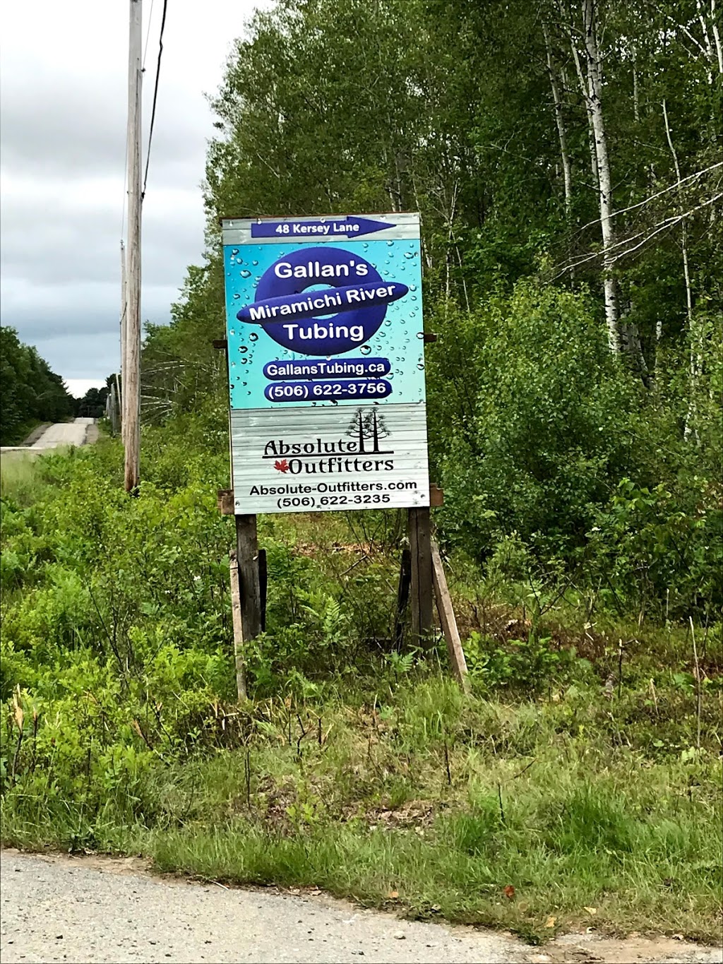 Gallans Miramichi River Tubing | 48 Kersey Lane Route 118 Hwy, Doyles Brook, NB E9E 2H9, Canada | Phone: (506) 622-3756