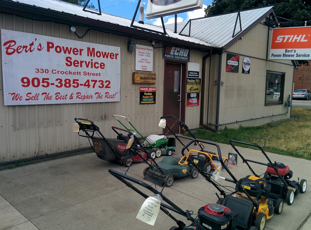 Berts Power Mower Service | store | 330 Crockett St, Hamilton, ON L8V 1H9, Canada | 9053854732 OR +1 905-385-4732
