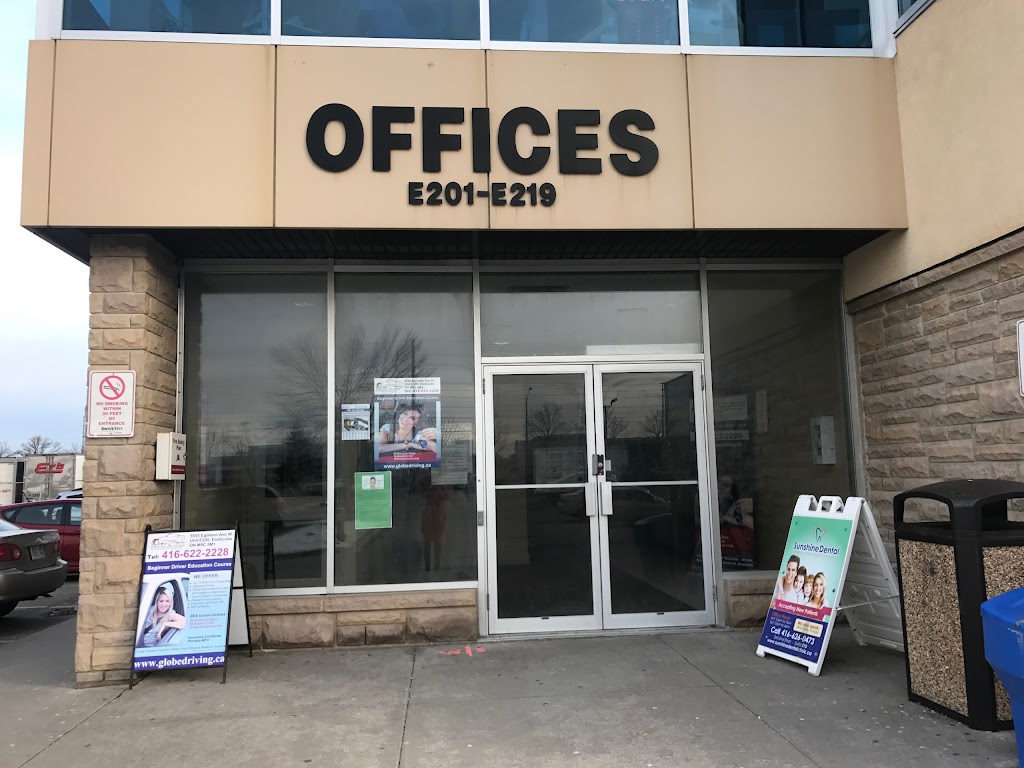 Globe Driving Academy Etobicoke | 5555 Eglinton Ave W E205, Etobicoke, ON M9C 5M1, Canada | Phone: (647) 351-8225