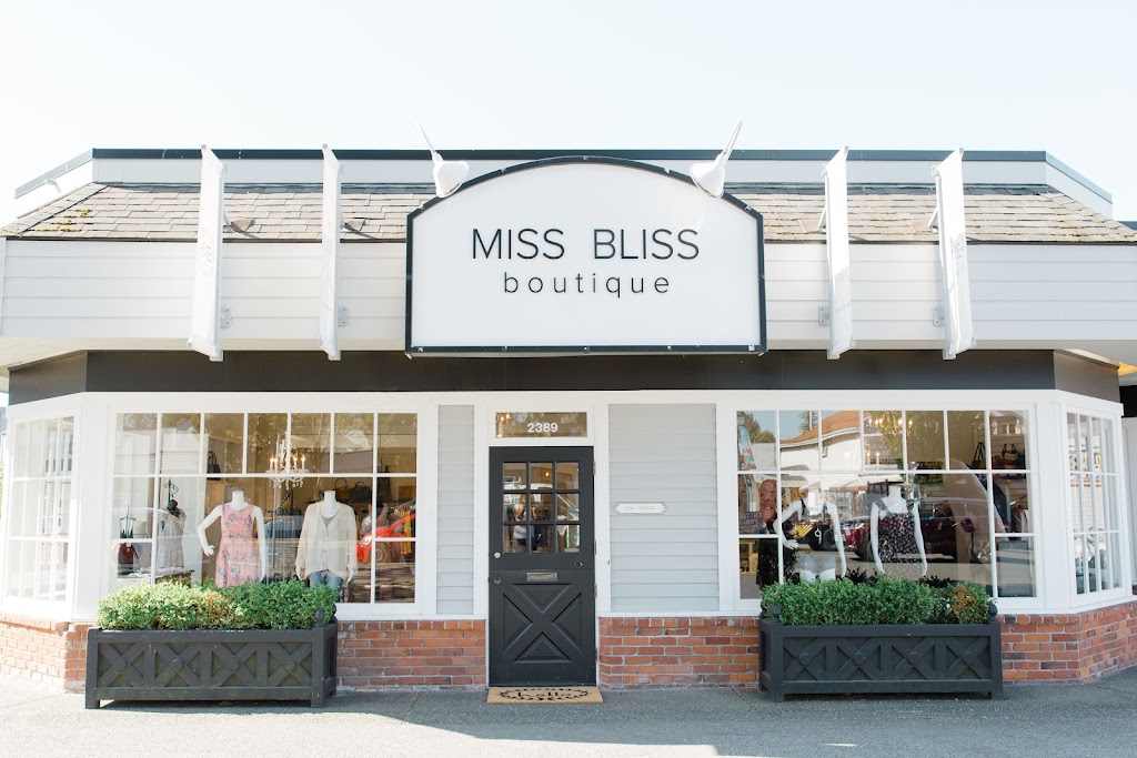 Miss Bliss Boutique | 2389 Beacon Ave, Sidney, BC V8L 1W9, Canada | Phone: (778) 426-0479