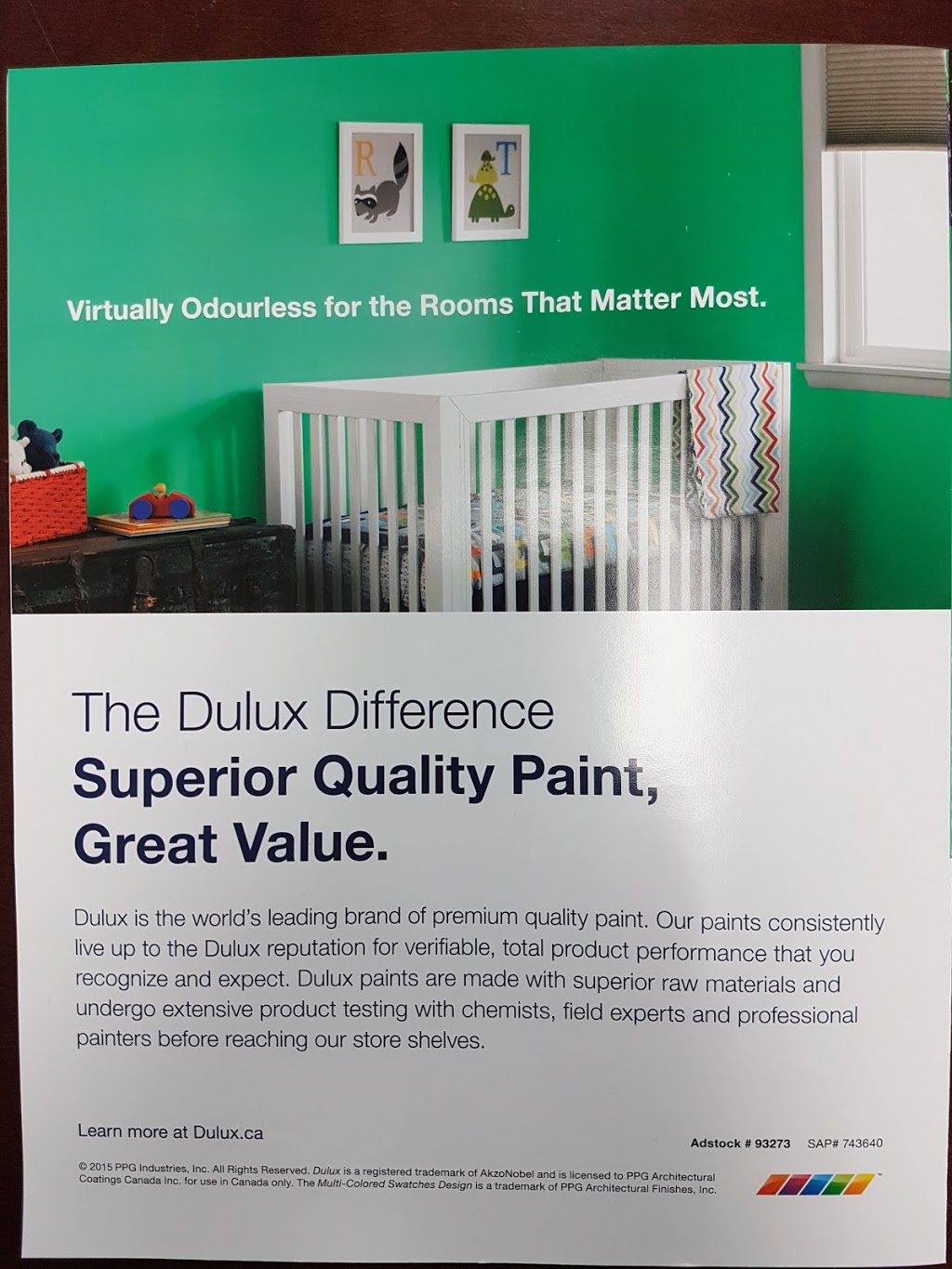 Dulux Paints | 8360 Granville Ave #180, Richmond, BC V6Y 1P3, Canada | Phone: (604) 273-1501