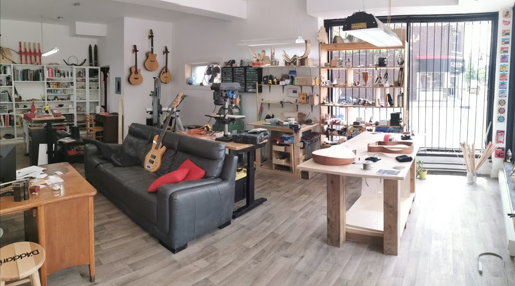 Julien Bergeron, Luthier designer | 4640 Rue Sainte-Catherine E, Montréal, QC H1V 1Y9, Canada | Phone: (438) 931-0065
