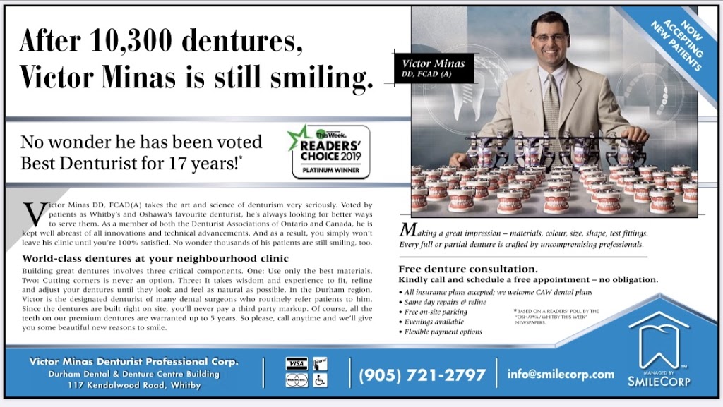 SMILE CORP - Whitby | 117 Kendalwood Rd, Whitby, ON L1N 2E9, Canada | Phone: (905) 721-2797