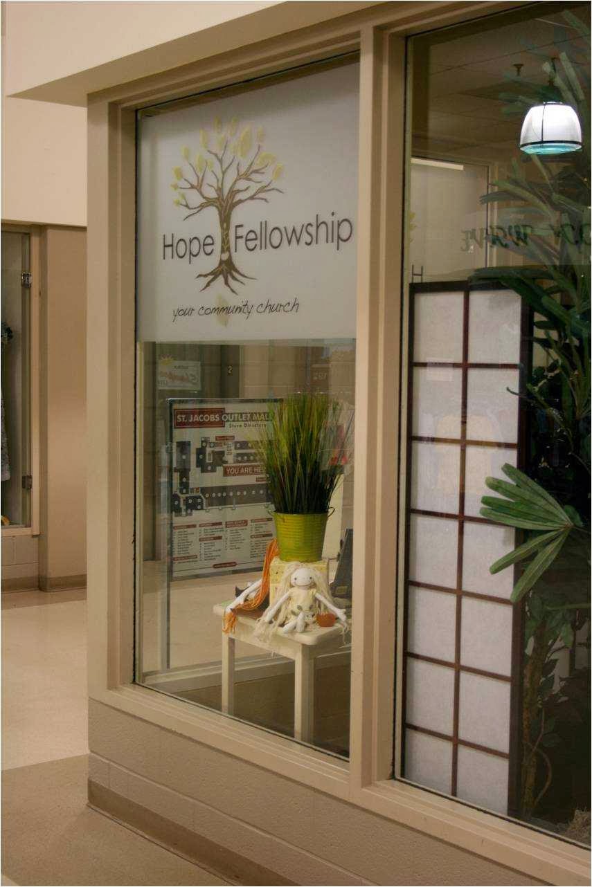 Hope Fellowship - Your Community Church | 25 Benjamin Road, The St. Jacobs Outlet Mall, Waterloo, ON N2V 2G8, Canada | Phone: (519) 906-3330