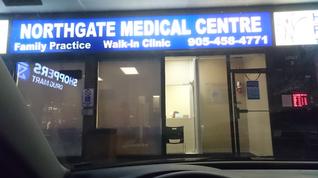 Northgate Doctors Office | doctor | 980 Central Park Dr, Brampton, ON L6S 3L7, Canada | 9054584771 OR +1 905-458-4771