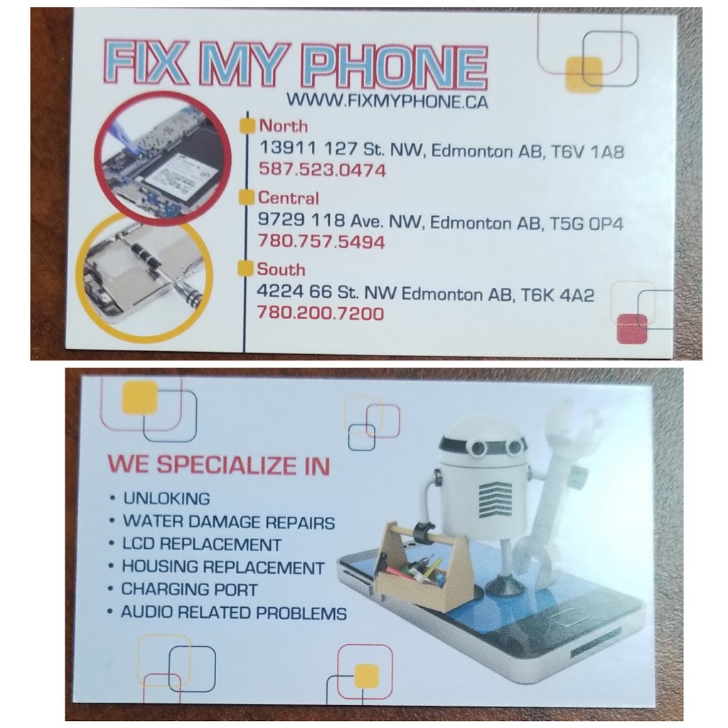 Fix My Phone | 13911 127 St NW, Edmonton, AB T6V 1A8, Canada | Phone: (587) 523-0474