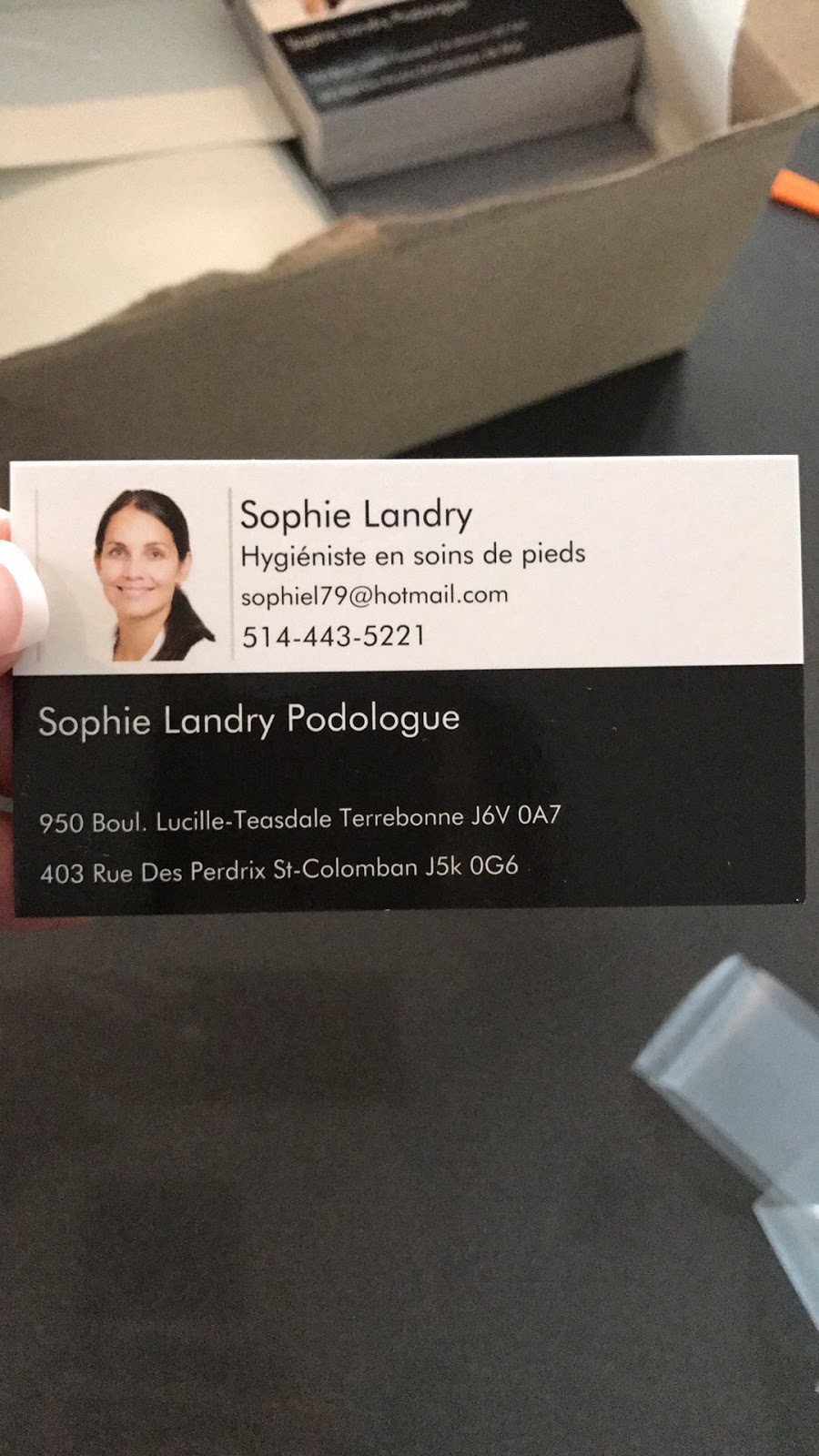 Sophie Landry Podologue | 950 Boulevard Lucille-Teasdale, Terrebonne, QC J6A 0A7, Canada | Phone: (514) 443-5221