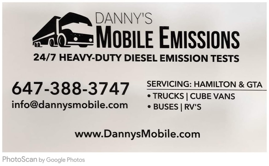 Dannys Mobile Emissions | 80 Enterprise Dr, London, ON N6N 1A8, Canada | Phone: (519) 466-3747