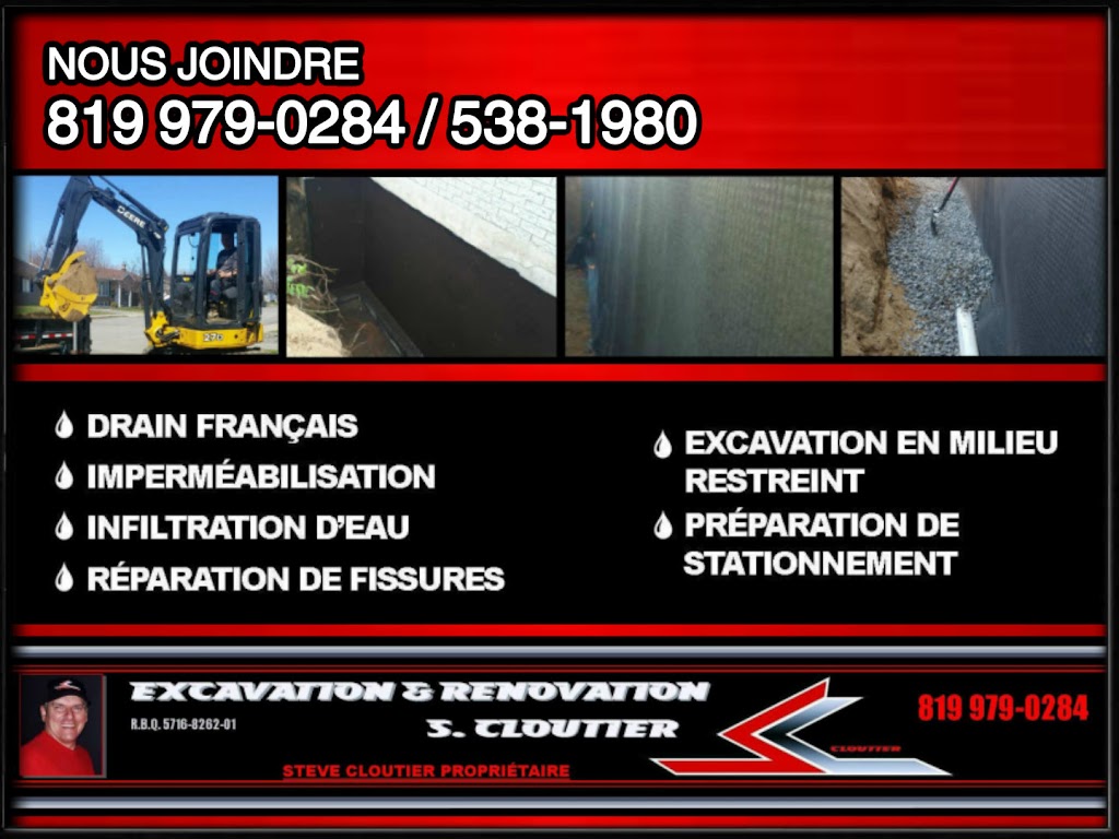 Excavation et rénovation S. Cloutier INC. | 481 205e Rue, Saint-Georges, QC G9T 5E1, Canada | Phone: (819) 979-0284