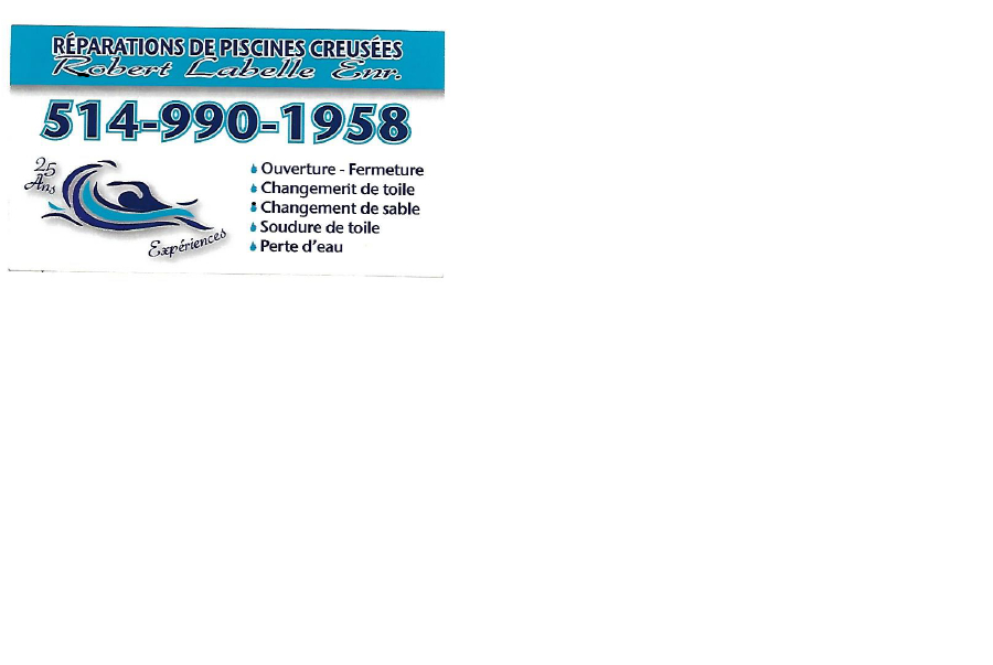 Piscines Robert Labelle Enr | 18 Rue Saint Joseph N, Saint-Philippe, QC J0L 2K0, Canada | Phone: (514) 990-1958