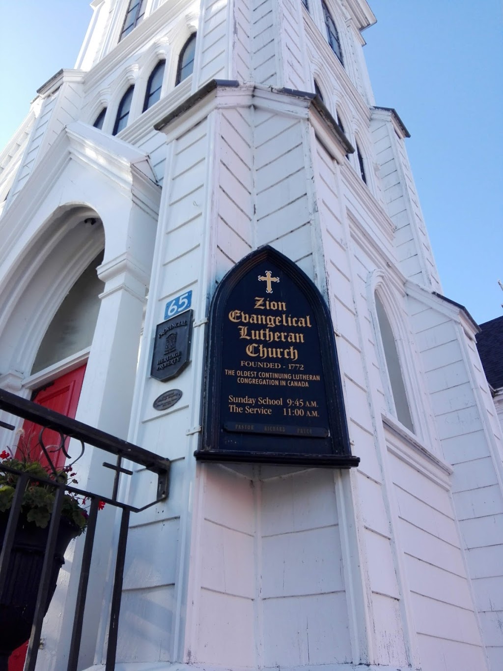 Zion Evangelical Lutheran Church | 65 Fox St, Lunenburg, NS B0J 2C0, Canada | Phone: (902) 634-8395