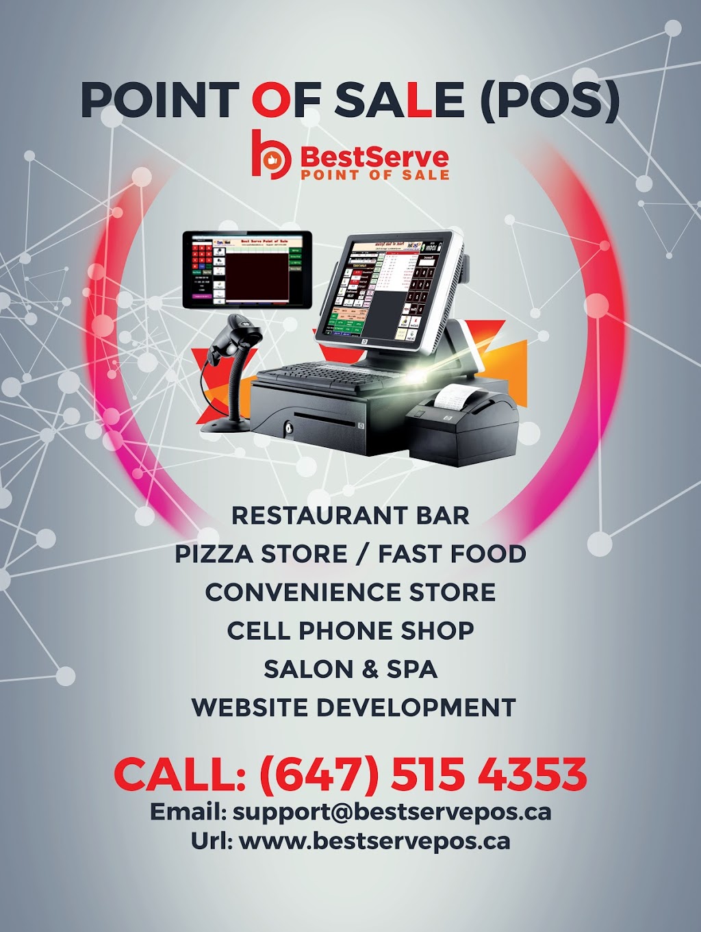BestServe Point of Sale | 840 Hepburn Rd, Milton, ON L9T 0L1, Canada | Phone: (647) 515-4353