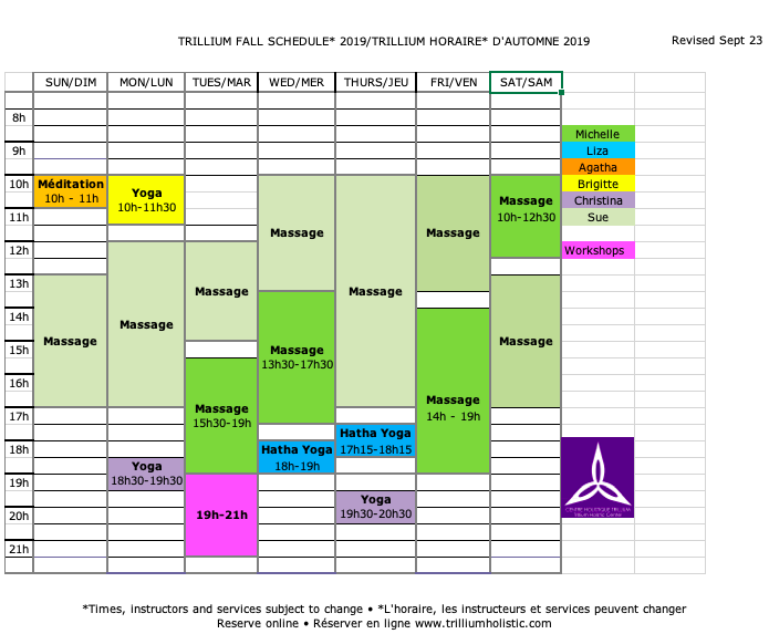 Trillium Holistic Center | 211 10e Avenue, LÎle-Perrot, QC J7V 3G5, Canada | Phone: (514) 993-2734