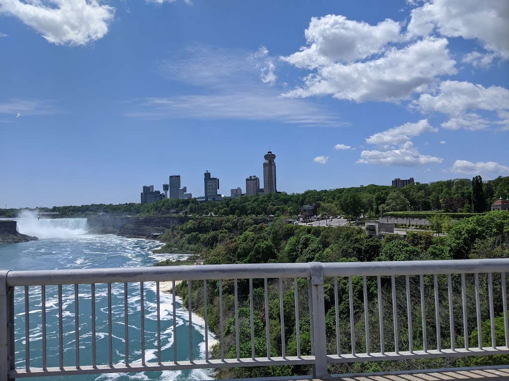 Canada Border Services Agency – Rainbow Bridge Border Crossing | point of interest | 5660 Falls Ave, Niagara Falls, ON L2E 6T1, Canada | 8004619999 OR +1 800-461-9999