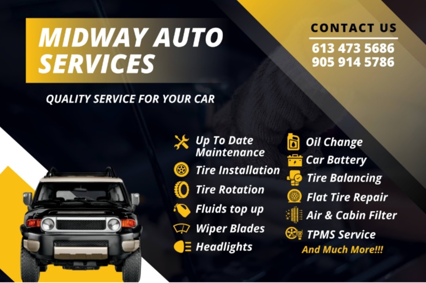 Midway Auto Services | 15138 ON-62, Madoc, ON K0K 2K0, Canada | Phone: (905) 914-5786