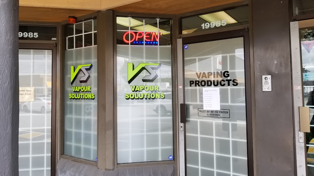 Vapour Solutions Langley | 19985 96 Ave, Langley, BC V1N 3C6, Canada | Phone: (778) 298-6227