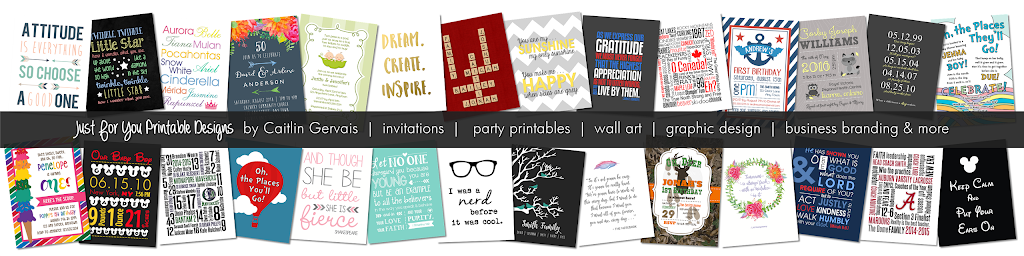 Just For You Printable Designs | 31 Rogers Rd, Penetanguishene, ON L9M 0A3, Canada | Phone: (705) 796-7741