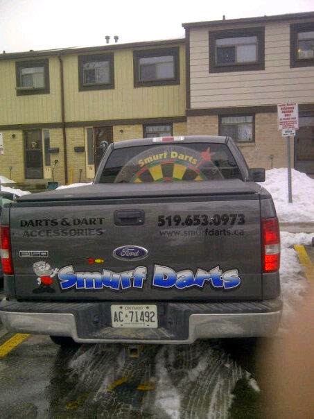 Smurf Darts | 544 Parkview Crescent, Cambridge, ON N3H 4X7, Canada | Phone: (519) 653-0973