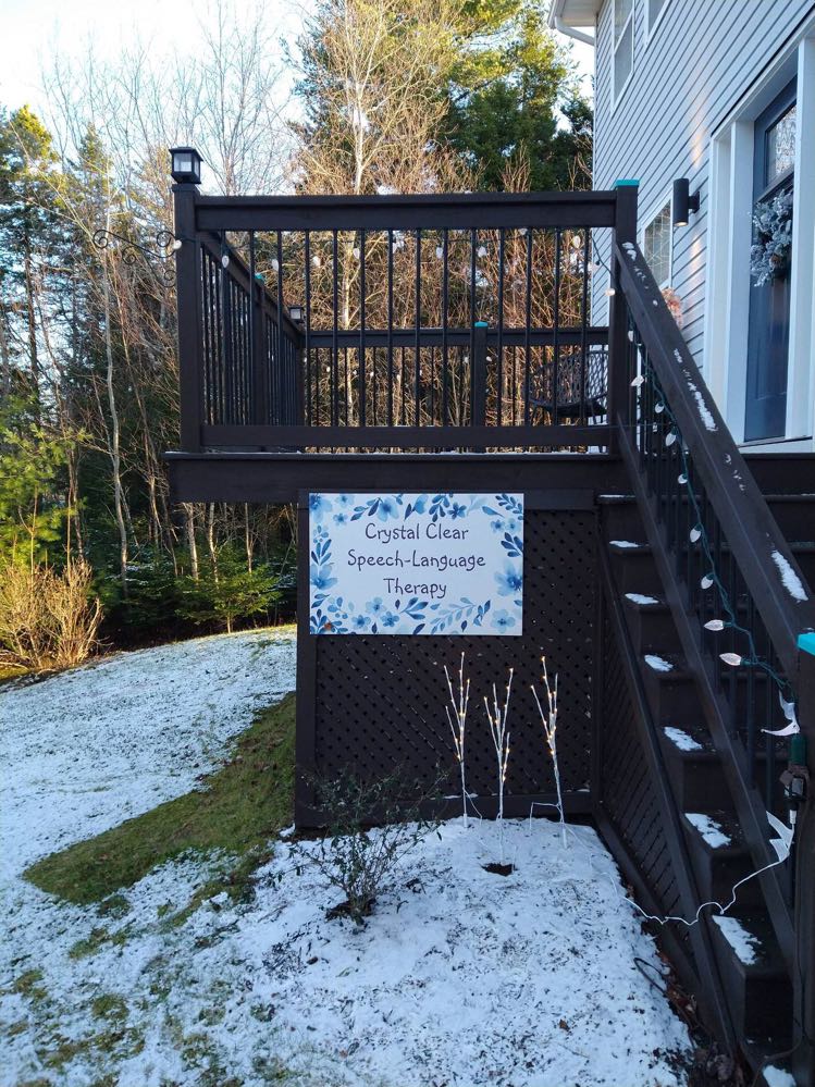 Crystal Clear Speech Language Therapy | 49 Virginia Dr, Hammonds Plains, NS B4B 1S5, Canada | Phone: (902) 943-0029