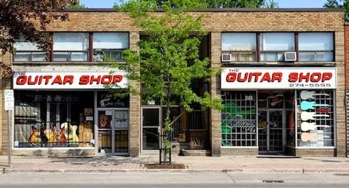 The Guitar Shop | 251 Lakeshore Rd E, Mississauga, ON L5G 1G8, Canada | Phone: (905) 274-5555