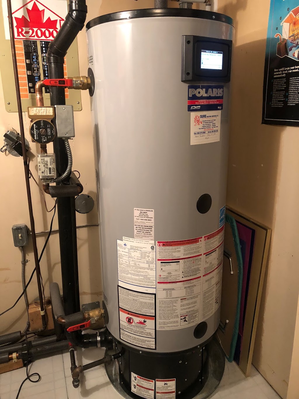 Sure Heating Services Ltd | 11307 77 Ave, Delta, BC V4C 1M1, Canada | Phone: (604) 588-2492