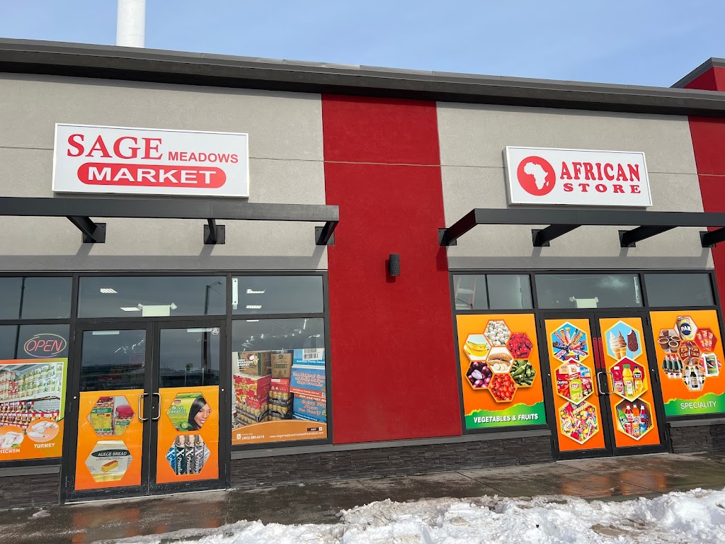 Sage meadows Market African store Inc | 2974 Main St SE unit 121/131, Airdrie, AB T4B 3G4, Canada | Phone: (403) 980-0216