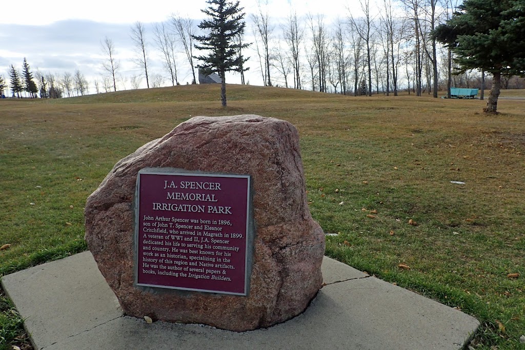 J.A. Spencer Memorial Irrigation Park & Disc Golf Course | Magrath, AB T0K 1J0, Canada | Phone: (403) 758-3212