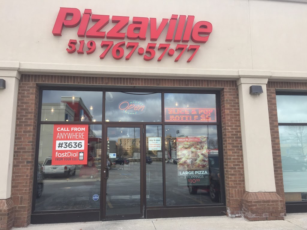 Pizzaville | 106 Silvercreek Pkwy N #2, Guelph, ON N1H 7B4, Canada | Phone: (519) 767-5777
