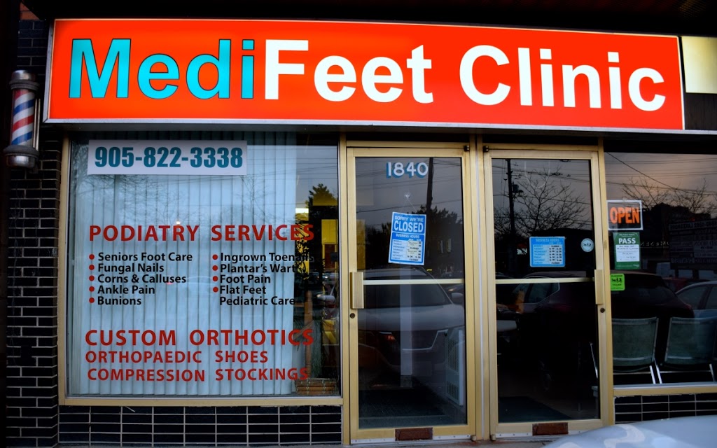 MediFeet Clinic & Orthotics (Mississauga South) | 1840 Lakeshore Rd W, Mississauga, ON L5J 1J7, Canada | Phone: (905) 822-3338