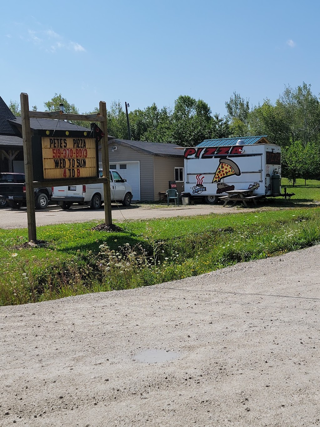Petes Pizza | 36 401 Rd, Mar, ON N0H 1X0, Canada | Phone: (519) 370-8013