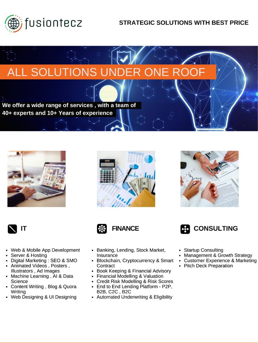 Fusiontecz Solutions | 65 Maltby Rd E, Puslinch, ON N0B 2J0, Canada | Phone: (226) 500-4131