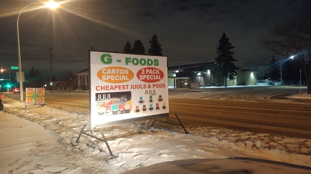 G-Foods | convenience store | 9024 132 Ave NW, Edmonton, AB T5E 0Y2, Canada | 5873158062 OR +1 587-315-8062
