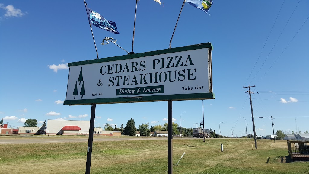 Cedar Pizza & Steak House 4203 53 St, Forestburg, AB T0B 1N0, Canada