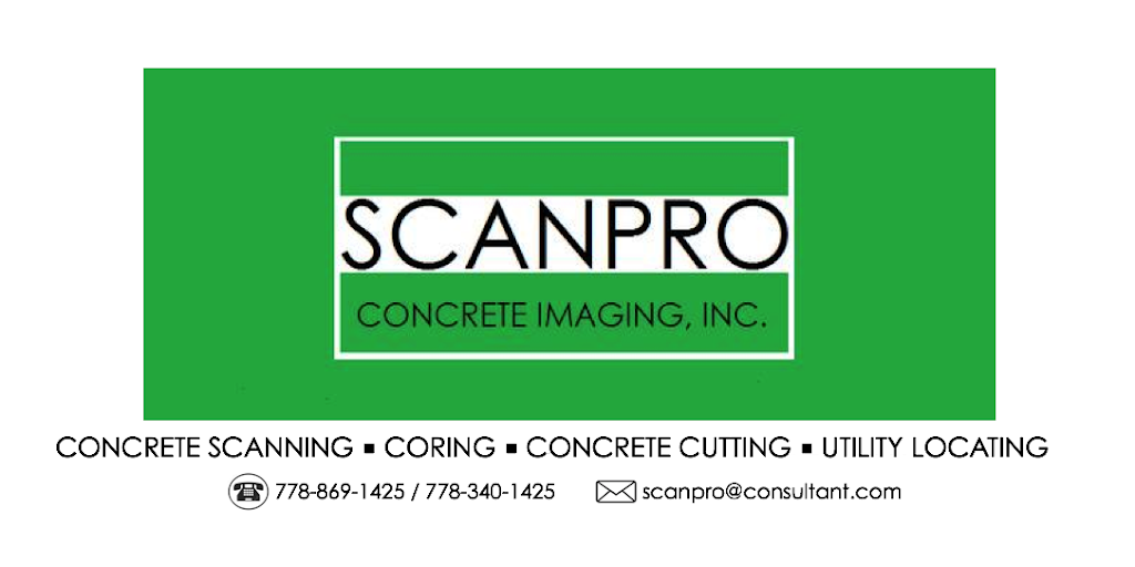 SCANPRO CONCRETE IMAGING, INC. | 828 16th St W Unit 7, North Vancouver, BC V7P 1R3, Canada | Phone: (778) 869-1425