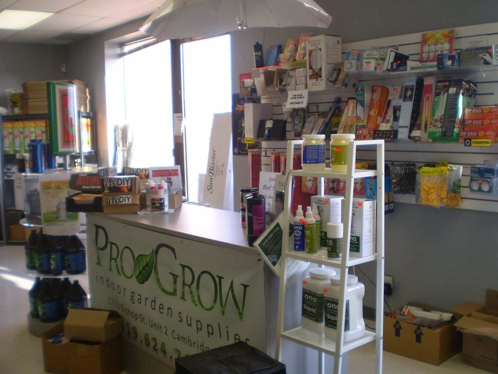 Pro Grow Indoor Garden Supplies | 1710 Bishop St N #1, Cambridge, ON N1T 1T2, Canada | Phone: (519) 624-7692