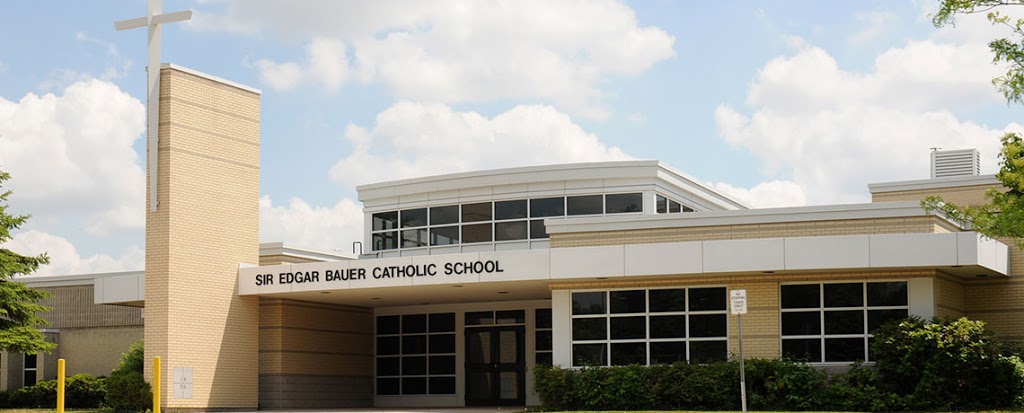 Sir Edgar Bauer Catholic Elementary School | 660 Glen Forrest Blvd, Waterloo, ON N2L 4K2, Canada | Phone: (519) 884-8480