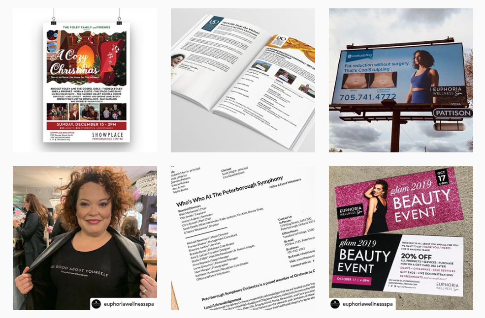 Amy E. LeClair Graphic Design | Morton Line, Cavan, ON L0A 1C0, Canada | Phone: (705) 875-3861