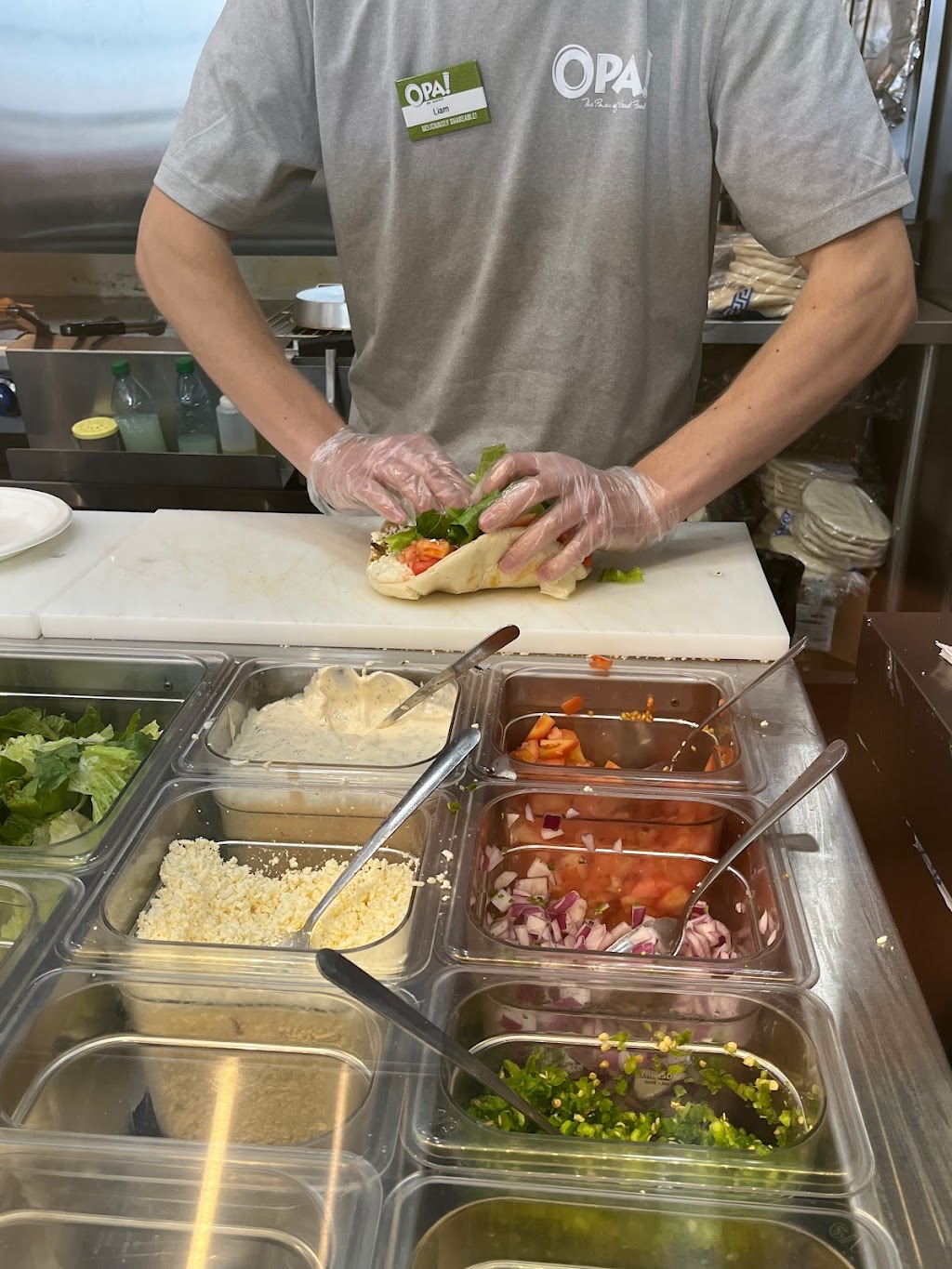 OPA! of Greece Sage Creek | 55 Sage Creek Blvd #517, Winnipeg, MB R3X 0J6, Canada | Phone: (204) 255-2850