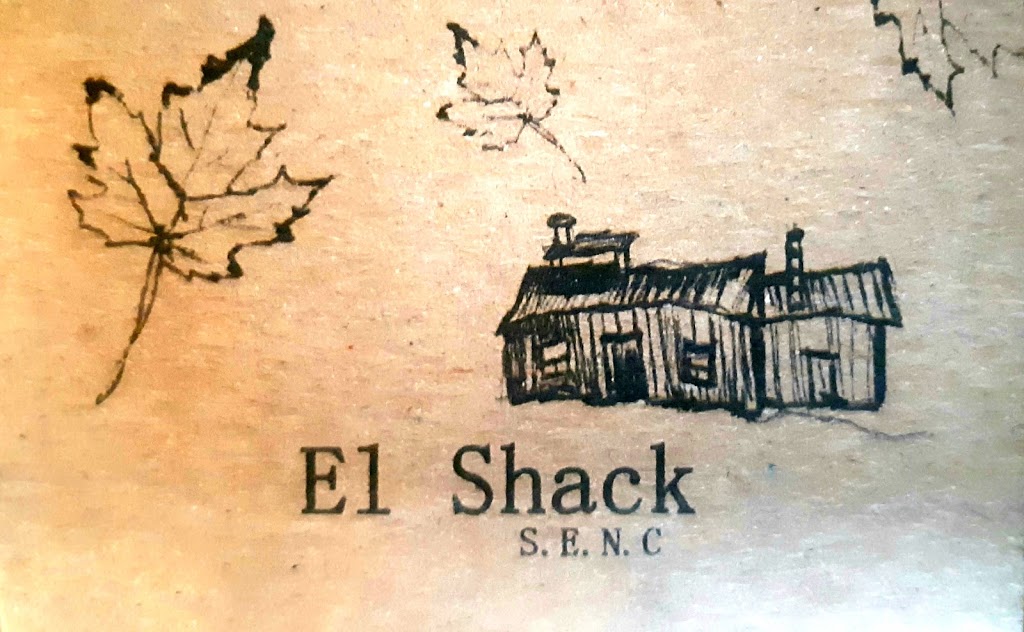El Shack S.E.N.C | 834 Rang Saint Jacques, Sainte-Sophie-de-Lévrard, QC G0X 3C0, Canada | Phone: (418) 809-0831