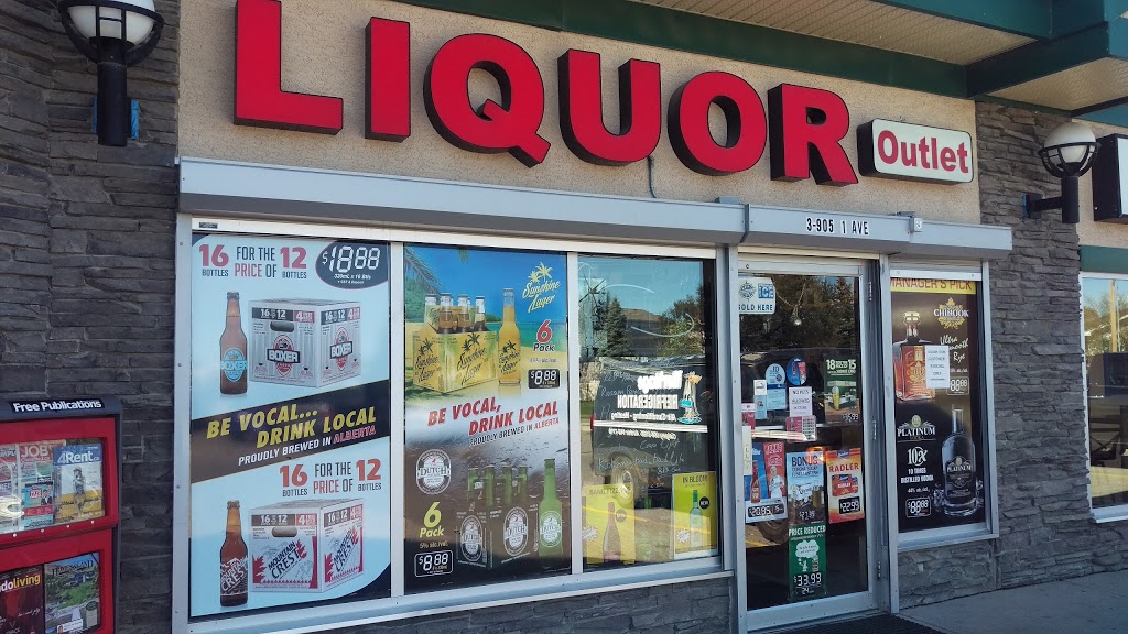 Liquor Outlet | 3, 905 1 Ave NW, Airdrie, AB T4B 2X7, Canada | Phone: (403) 912-7844